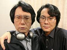 Professor Hiroshi Ishiguro und sein humanoides Double.