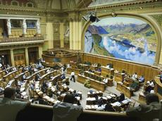 Nationalratssaal als Ort von Gruppenbildung und Individualismus, Meinungsverschiedenheiten und Konsensfindung. (Bild: www.parlament.ch)