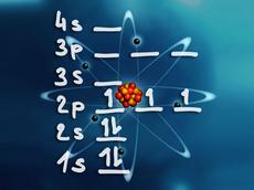 Das Pauli-Ausschlussprinzip definiert unter anderem, auf welchen Energieniveaus sich die Elektronen in einem Atom aufhalten. (Illustration: Josef Kuster / ETH Zürich / iStockphoto)