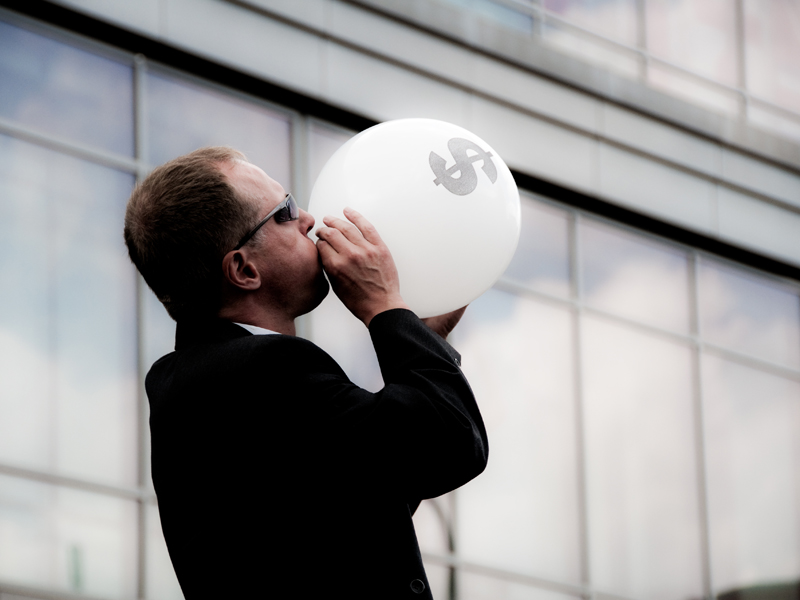 Das Ende von Finanzblasen lässt sich vorhersagen, sagen die Forscher vom Lehrstuhl für unternehmerische Risiken. (Bild: .Kai / flickr)