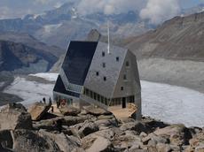 Die Neue-Monte-Rosa-Hütte steht für nachhaltiges Bauen im Hochgebirge (Bild: Peter Rüegg / ETH Zürich)