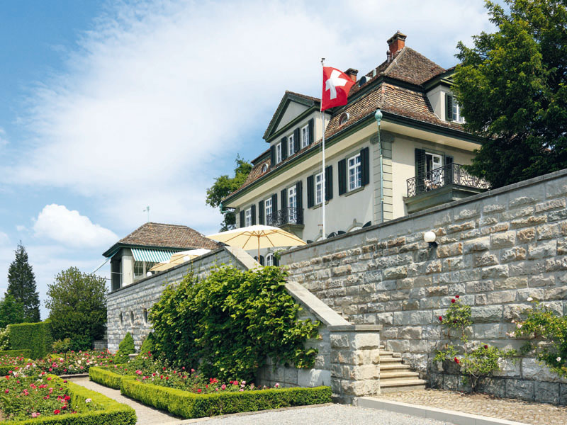 Gästehaus und inspirierende Sitzungskulisse: Die Villa Hatt am Zürichberg. (Bild: ETH Zürich)