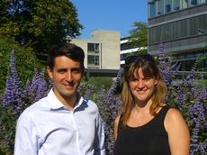Florian und Miriam Zimmermann Emaury glauben, dass der AVETH eine wichtige Rolle bei der Unterstützung von Postdocs und wissenschaftlichen Mitarbeitenden spielt. (Bild: ETH Zürich)
